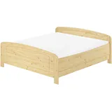 Seniorenbett extra hoch 180x200 Doppelbett Holzbett Massivholz Kiefer Gästebett