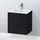 Duravit Waschtischunterschrank 2 Auszüge 52 x 42,1 x 55 cm Eiche Schwarz Matt