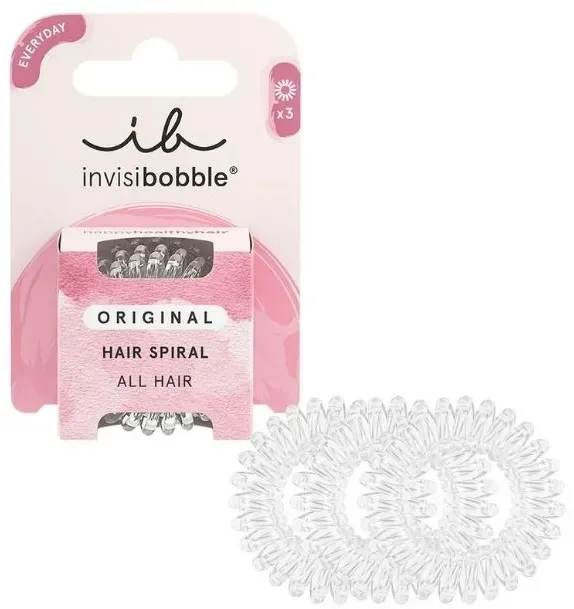 Invisibobble Original - Crystal Clear (3 pc)