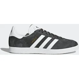 adidas Gazelle Dark Grey Heather / White / Gold Met. 46