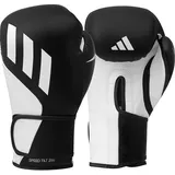 adidas Boxhandschuhe Speed Tilt 250- mit innovativer TILT-Technologie, Schwarz/Weiß, 16 oz