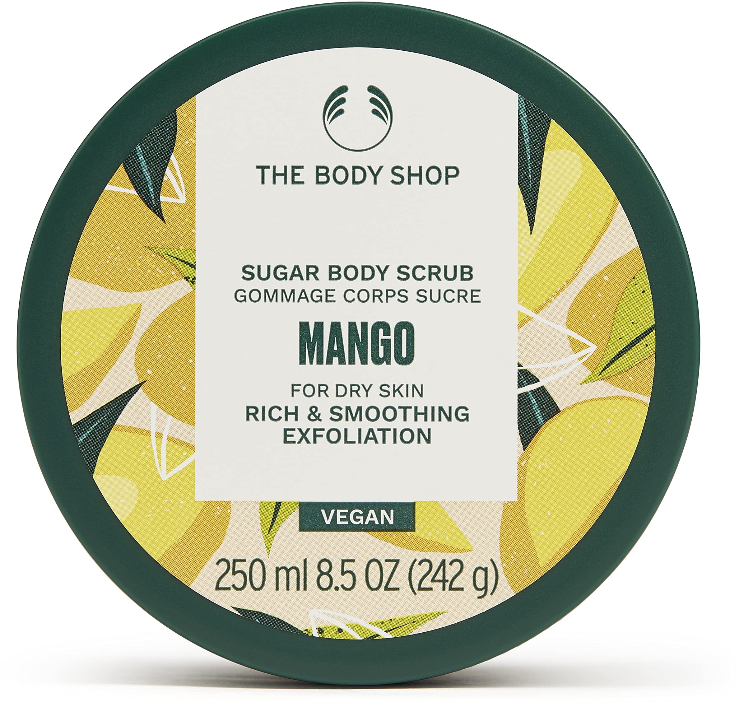 The Body Shop Mango Body Scrub unisex, Mango Körperpeeling 200 ml, 1er Pack (1 x 200 ml)