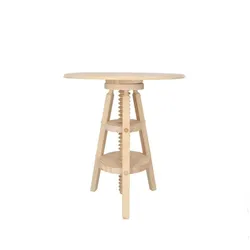 MUEBLEAR - Drehbarer Tisch ohne Finish