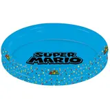 Happy People Super Mario Planschbecken 2-Ring 150 x 25 cm (MPNR)
