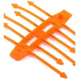 KOX Verbissschutzklemmen Orange 1000 Stk.