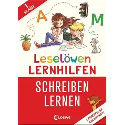 LOEWE VERLAG 978-3-7432-1354-8 Leselöwen Lernhilfen - Schreiben lernen - 1. Klasse