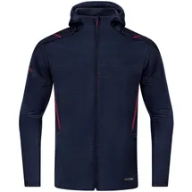 Jako Challenge Freizeitjacke Marine Meliert/Maroon 140