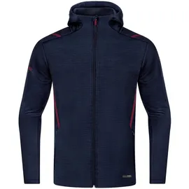 Jako Challenge Freizeitjacke Marine Meliert/Maroon 140