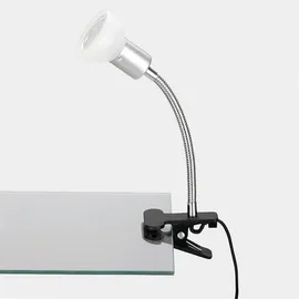 ETC Shop Klemmlampe Weiß 2 St.