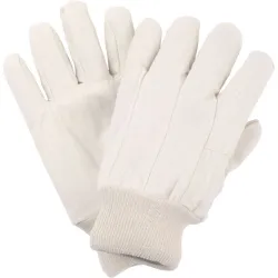 NITRAS Baumwoll-Köper-Handschuhe 5400 , 1 Karton = 300 Paar, Größe HG