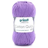 Gründl Häkelgarn Cotton Quick Lila 50 g