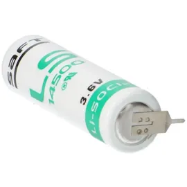 Saft Lithium 3,6V Batterie LS14500-2PF AA - pin +/-