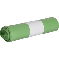 Abena Abfallsäcke Sækko Boy, LDPE Recycled, 60 Liter, Müllbeutel zur Aufteilung im Sækko Boy, 1 Rolle = 10 Stück, Farbe: grün