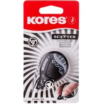 KORES KR84972 Korrekturroller, 8 m x 4.2 mm, schwarz/weiß