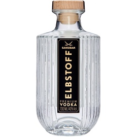 ELBSTOFF Skin Gin | Sansibar Vodka by Elbstoff | 700 ml | Destilliert und veredelt mit feinen Destillaten von SYLTER Meersalz und Kalamata Oliven | 40% vol.
