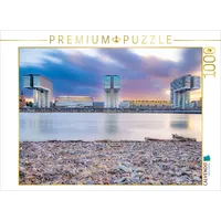 Calvendo Puzzle Der Rheinauhafen kurz nach Sonnenuntergang 1000 Teile