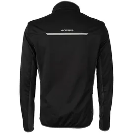 Acerbis Track Softshell Motorradjacke Schwarz/Grau S