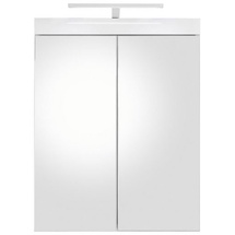 trendteam Amanda 60 cm weiß LED-Aufbauleuchte
