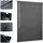 Sekey Aluminium-Jalousie 40 x 130 cm Schwarz