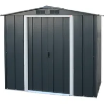 Tepro Metallgerätehaus Eco 6x4 1,92 x 1,12 m anthrazit
