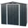 Tepro Metallgerätehaus Eco 6x4 1,92 x 1,12 m anthrazit