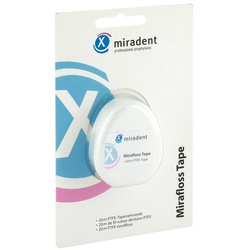 Miradent Zahnseide Mirafloss Tape teflonbeschicht.