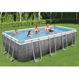 BESTWAY Pool-Set Power Steel Rechteckig 549x274x122 cm