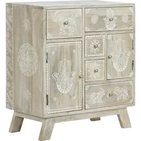 Fijalo Schubladenschrank DKD Home Decor natürlich Mango-Holz 61 x