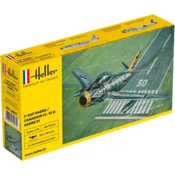 HELLER 80277 1:72 F-86F SABRE / CANADAIR CL-13 B Sabre VI