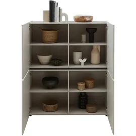 VOLEO Highboard, UNIQUE - B/H/T ca. 91,00x141,00x41,00
