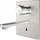 KWC AR Wascharmatur F5 elektrisch Thermostat Silber