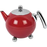 Bredemeijer Teekanne Bella Ronde 1,2l rot / chrom 100102