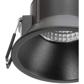 ARCCHIO LED-Downlight Niria, schwarz, 3.000K - schwarz,