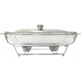 Ambition Glas Auflaufform mit Stövchen 3,6l