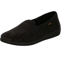 Fischer Markenschuh Frank Hausschuh Schwarz 47