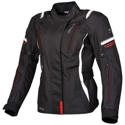 Germot Aria Damen Motorradjacke - schwarz-weiß-rot - 36D