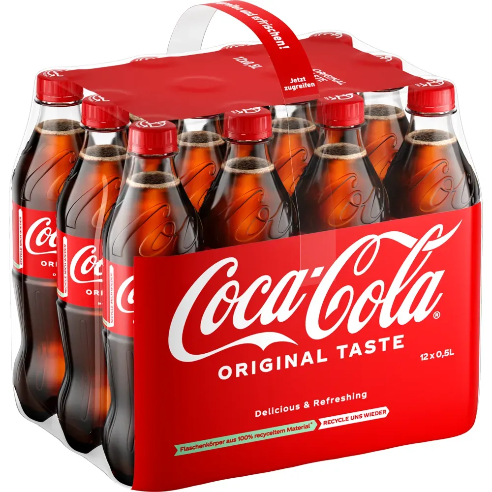 Coca Cola Original Taste EW PET 12x 0,5 Liter (EINWEG)