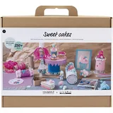 Creativ Company DIY Set Maxi Craft Mix Süße Kuchen mehrfarbig 1 St.