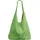 CASPAR Modell No.767 Shopper Wildleder Hell Grün