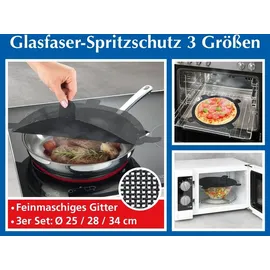 Maximex Glasfaser-Spritzschutz, 3er-set