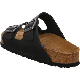 Birkenstock Arizona Weichbettung Naturleder geölt schwarz 46