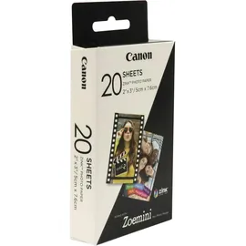 Canon Zink 5 x 7,6 cm 20 Blatt