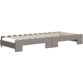 vidaXL Tagesbett 90 x 200 cm Grau