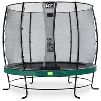 EXIT TOYS Elegant Premium Trampolin 366 cm inkl. Deluxe Sicherheitsnetz grün