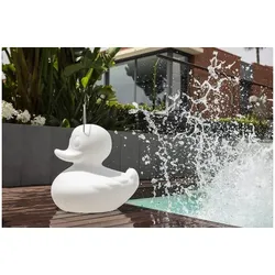 Designleuchte DUCK-DUCK lamp XL weiss 46x53x51cm