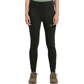 Jack Wolfskin Klintal Leggings - Black - XS