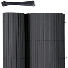 Sekey Sichtschutzmatte PVC 140 x 500 cm Grau