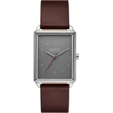 Skagen Herren Analog Quarz Uhr mit Leder Armband SKW6932