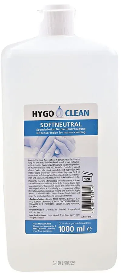 Hygoclean Flüssigseife Soft Neutral 1 l Unisex