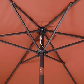 Kingsleeve Gartenschirm Ø 300 cm terracotta